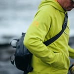 Water-Repellent Pullover Hoodie - Athletic Fit, Green Apple, M Image