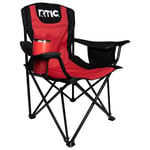 Folding Chairs, Red & Black Image