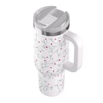 40oz Road Trip Tumbler, Mistletoe Image