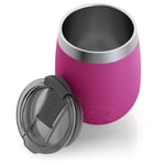 10oz Wine Tumbler, Very Berry, Matte Image