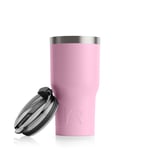 20oz Tumbler, Flamingo, Matte Image