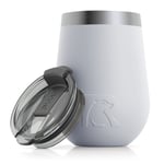 12oz Cocktail Tumbler, White, Matte Image