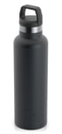 20oz Water Bottle, Black, Matte Image