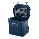 45 QT Ultra-Tough Wheeled Cooler, Navy Image