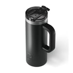 20oz Road Trip Travel Mug, Black, Case of 24 Image