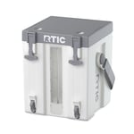 4 Gallon Double-Time Water Cooler, White & Grey Image