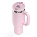 40oz Road Trip Tumbler, Pale Pink Image