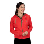 Women's Water-Repellent Full-Zip Hoodie, Scarlet, M Image