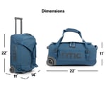 Medium Road Trip Rolling Duffle Bag, Storm Image