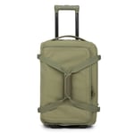 Medium Road Trip Rolling Duffle Bag, Olive & Beach Image