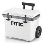 22 QT Ultra-Light Wheeled Cooler, White & Grey Image