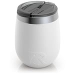 10oz Wine Tumbler, White, Matte Image