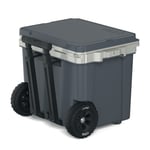 42 QT Ultra-Light Wheeled Cooler, Dark Grey & Cool Grey Image
