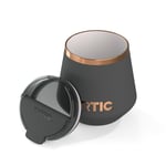 8oz Happy Hour Lowball Tumbler, Light Black Image