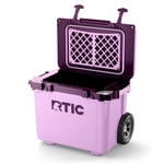 22 QT Ultra-Light Wheeled Cooler, Lavender/Plum Image