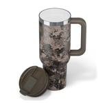 40oz Road Trip Tumbler, Olive Midnight Camo Image