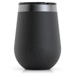 12oz Cocktail Tumbler, Black, Matte Image