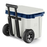 22 QT Ultra-Light Wheeled Cooler, Cool Grey & Navy Image