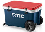 52 QT Ultra-Light Wheeled Cooler, Patriot Image