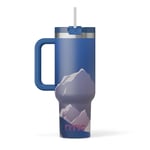 40oz Road Trip Tumbler, Snowy Peak Image
