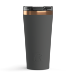 18oz Happy Hour Pint Tumbler, Light Black Image