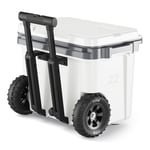 22 QT Ultra-Light Wheeled Cooler, White & Grey Image