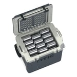 42 QT Ultra-Light Wheeled Cooler, Dark Grey & Cool Grey Image