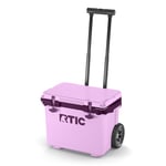22 QT Ultra-Light Wheeled Cooler, Lavender/Plum Image