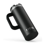 20oz Road Trip Travel Mug, Black, Case of 24 Image