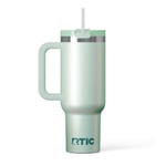 40oz Road Trip Tumbler, Fresh Mint Glitter Image