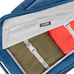 Medium Road Trip Rolling Duffle Bag, Navy & Denim Image