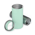 12oz Essential Skinny Can Cooler, Fresh Mint, Matte Image