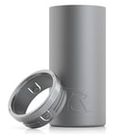 12oz Essential Skinny Can Cooler, Graphite, Matte Image
