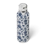 20oz Journey Bottle, Blue Bouquet Image