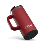 16oz Road Trip Travel Mug, Black Cherry Image