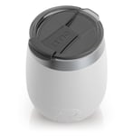 10oz Wine Tumbler, White, Matte Image
