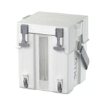 4 Gallon Double-Time Water Cooler, White & Grey Image