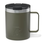 12oz Ceramic Lined Coffee Mug, Olive Image