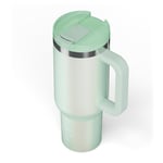 40oz Road Trip Tumbler, Fresh Mint Glitter Image