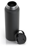 40oz Bottle, Black, Matte Image