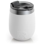 10oz Wine Tumbler, White, Matte Image
