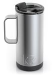 16oz Travel Mug, Stainless, Matte Image