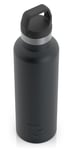 20oz Water Bottle, Black, Matte Image