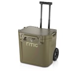 45 QT Ultra-Tough Wheeled Cooler, Olive Image