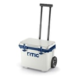 22 QT Ultra-Light Wheeled Cooler, Cool Grey & Navy Image