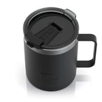 12oz Coffee Mug, Black, Matte Image