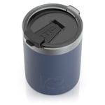 12oz Lowball Tumbler, Navy, Matte Image