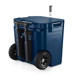 45 QT Ultra-Tough Wheeled Cooler, Navy Image