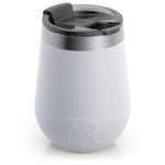 12oz Cocktail Tumbler, White, Matte Image