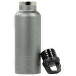 16oz Water Bottle, Graphite, Matte Image